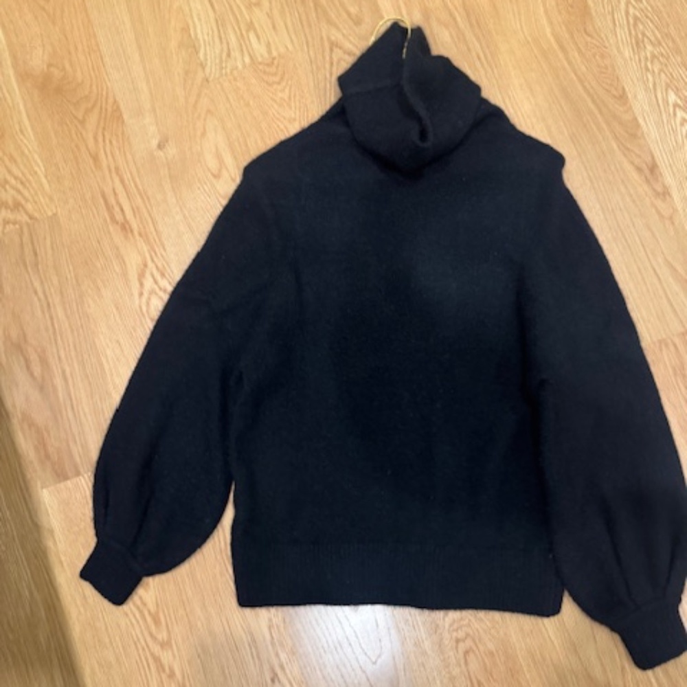 The Group Babaton Black Turtleneck XXS